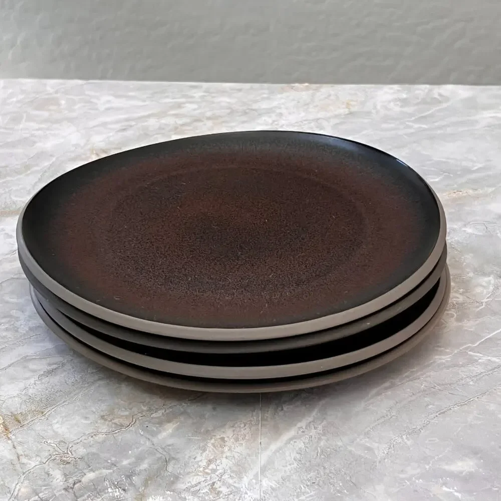 Rosenthal Junto Stoneware Plate Set of 4 8.5